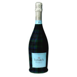 Blue & Green Christmas Tartan Prosecco Bottle Wrap