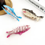 Shark Hair Claw Clip, Ocean Series Hair Clamp: Blue