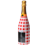 Red & White Gingham  Champagne