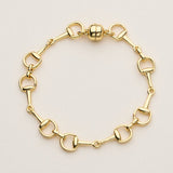 Mixed Metal Bit Chain | Bracelet Set: GD / ONE