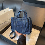 Vintage Simple Small Shoulder Bags MK2BLW6W10BBG803: Dark Blue