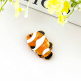 Ocean Fish Mini Claw Clip, Whale Hair Clip: Blue Whale