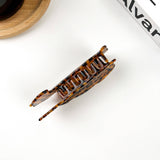 Jaguar Hair Clip,Animal Acetate Claw Clip: B1
