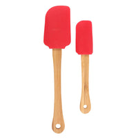 Santa's Helper Silicone Christmas Baking Spatula Set