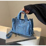 Vintage Simple Small Shoulder Bags MK2BLW6W10BBG803: Light Blue