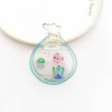 New Design Fish in Transparent Bag Acrylic Hair Claw Clip: Goldfish