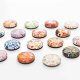 Glass Magnets, Box Set of 8 Floral Magnets: Primavera