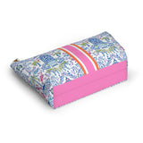 Britt Mills Mahjong Tile Pouch: Palm Beach Teal