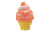 Nice cream cone Ice pop squishy fidget toy for stress relief: Cream cone-orange