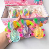Maltose Goldfish Squeeze Toy Stress Relief fidget Toy-12unit: Maltose Goldfish
