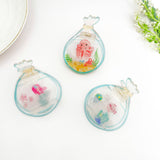 New Design Fish in Transparent Bag Acrylic Hair Claw Clip: Goldfish