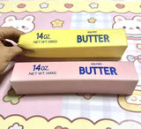 Butter Stick Squishy Toy Slow Rising Fidget Toy: Yellow-13cm