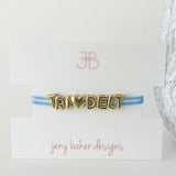 Sorority Cord Bracelet: ♡APHI♡