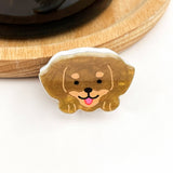 Mini Dog Series Hair Claw Clips, Cute Puppy Animal Hair Clip: K