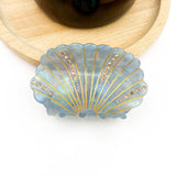 Crystal Shell Claw Clip, Ocean Creatures Hair Clip: Pink