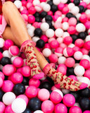 CHERRY BOW RUFFLE SHEER SOCK