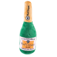 WOOF CLICQUOT BOTTLE DOG TOY