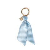 Floral Satin Keychain: Rainbow Garden