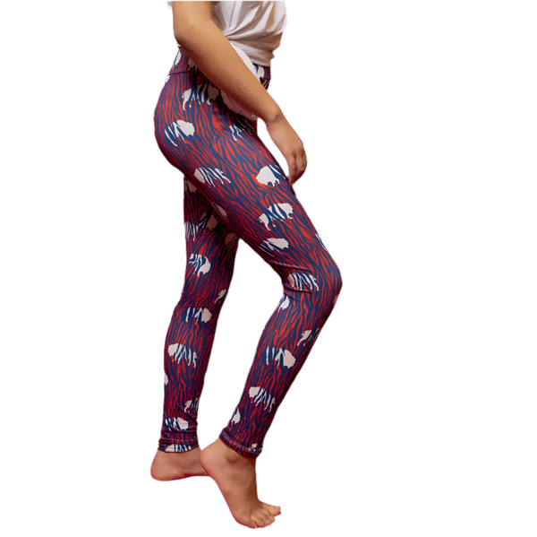 BUFFALO ANIMAL STAMPEDE LEGGINGS