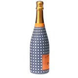 Navy & White Cane  Champagne