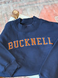 BUCKNELL LACROSSE MOCK NECK CREW