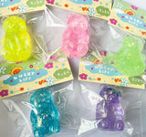 Maltose Glitter cute bear squishy toy friends gift: Pink