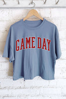 GAME DAY LONG CROP TEE