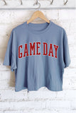 GAME DAY LONG CROP TEE