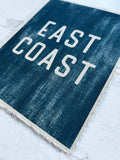 East Coast Canvas Art Print, Coastal Beach Wall Decor 8x10: 11x14