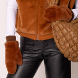 FURRY GLOVES