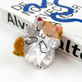 Cute Squirrel Hair Clip,Animal Claw Clip