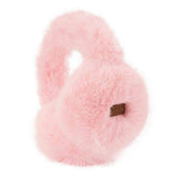 Solid Color Long Fur Winter Earmuff: TPE / ONESIZE