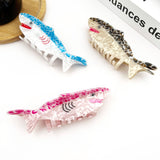 Shark Hair Claw Clip, Ocean Series Hair Clamp: Blue