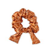 Satin Scrunchie: Porcelain Floral