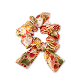 Satin Scrunchie: Rainbow Garden