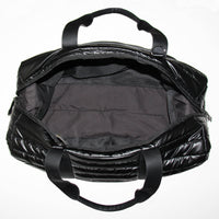 WEEKENDER TRAVEL PUFFER BAG - Black