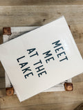 MEET ME AT THE LAKE ART