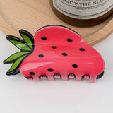 Cute Fruit And Vegetable Hair Claw Clip: Avocados