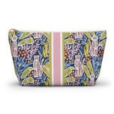 Britt Mills Mahjong Tile Pouch: Palm Beach Teal