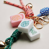 MAHJONG BAG CHARM KEY CHAIN