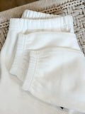 MRKT HEART SWEATPANTS- WHITE
