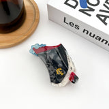 Cruise Ship Hair Clip, Acetate Claw Clip