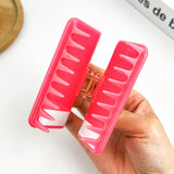 Pink Sweet Book Notebook Claw Clip, Acetate Hair Clip
