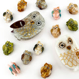 Owl Claw Clip, Large & Mini Hair Clip: Pink