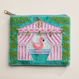 TROPICAL CABANA COIN PURSE