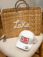 I PEE IN THE LAKE TRUCKER HAT