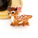 Cute Reindeer Hair Claw Clip, Christmas Deer Hair Clip: Deer