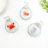 New Design Fish in Transparent Bag Acrylic Hair Claw Clip: Goldfish