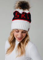 SKI POM POM BEANIE