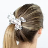 Satin Scrunchie: Rainbow Garden